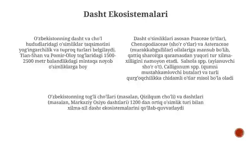O'zbekistonning tog' cho'l dashtlarida o'sadigan o'simliklar 4