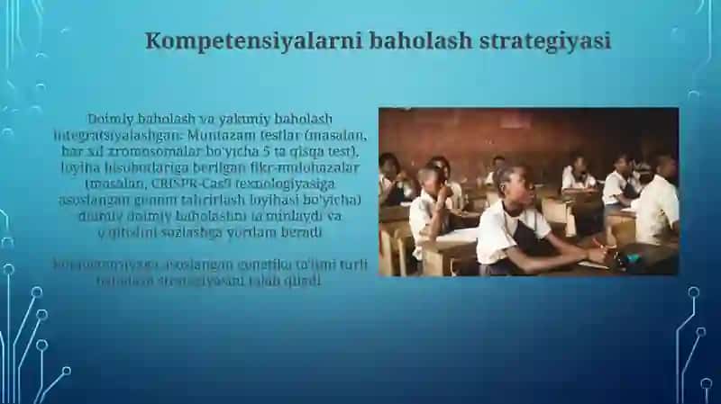 Genetika fani o'qitishda kompentatasiyaviy yondashuv 4