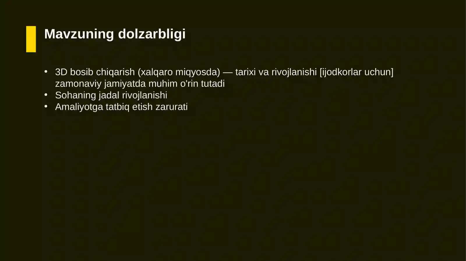 3D bosib chiqarish (xalqaro miqyosda) — tarixi va rivojlanishi [ijodkorlar uchun] 4