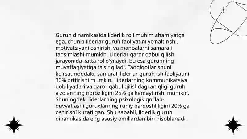 Ijtimoiy psixologiyada liderlik va boshqaruv hamda shaxs muammosi va fanning tatbiqiy sohalari 4