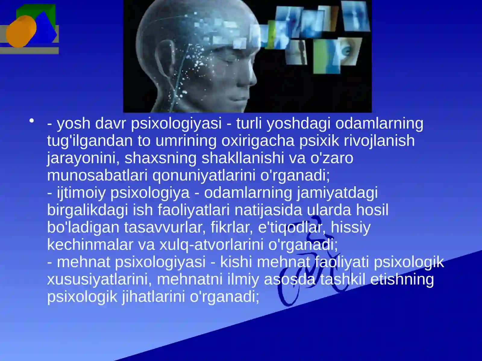 Psixologiya fanlarini o'qitish tamoyillari 4