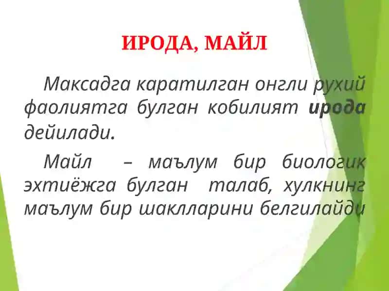 ИРОДА ПАТОЛОГИЯСИ 4