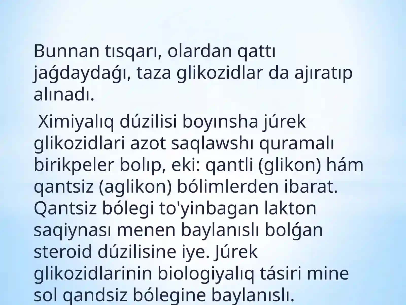 Júrek-qantamirsistemasinatásir etiwshi hámsidikaydawshizatlar 4