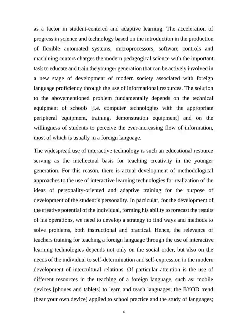 LANGUAGE TEACHING METHODOLOGY COURSE PAPER 4