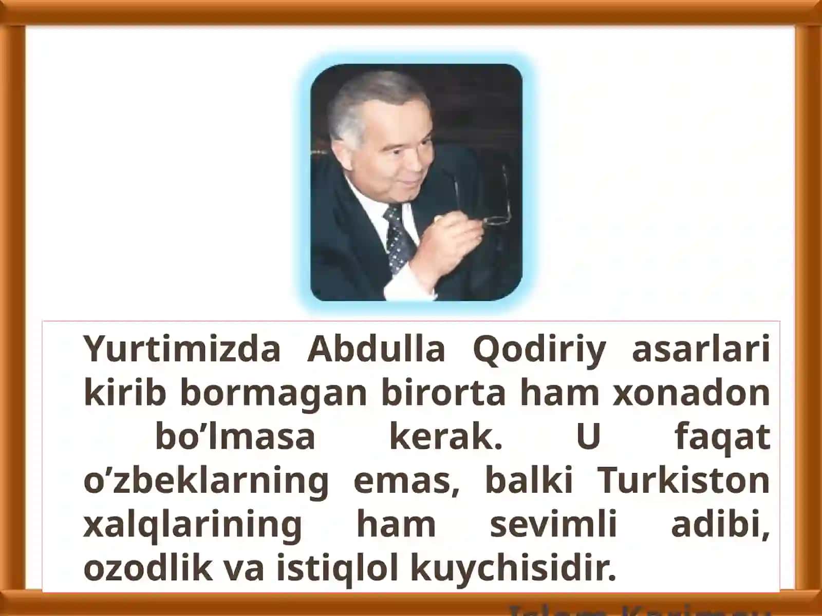 BADIIY TAXLIL FANIDAN TAQDIMOTI 4