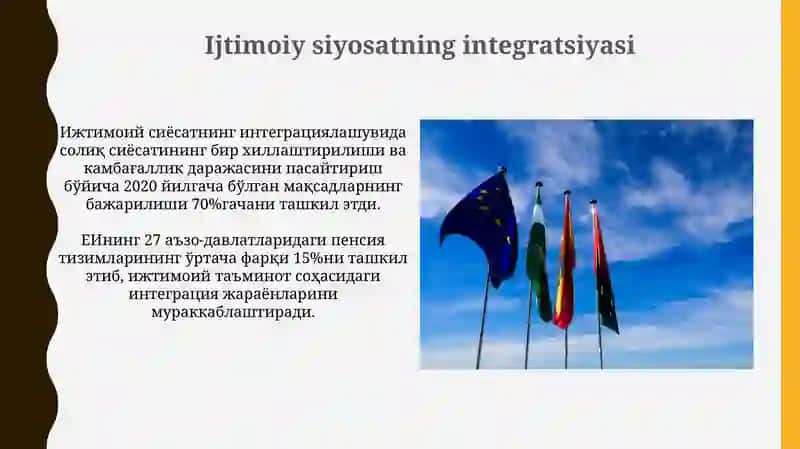 Европа Иттифоқидаги интеграция жараёнларининг ривожланиш тенденциялари 4