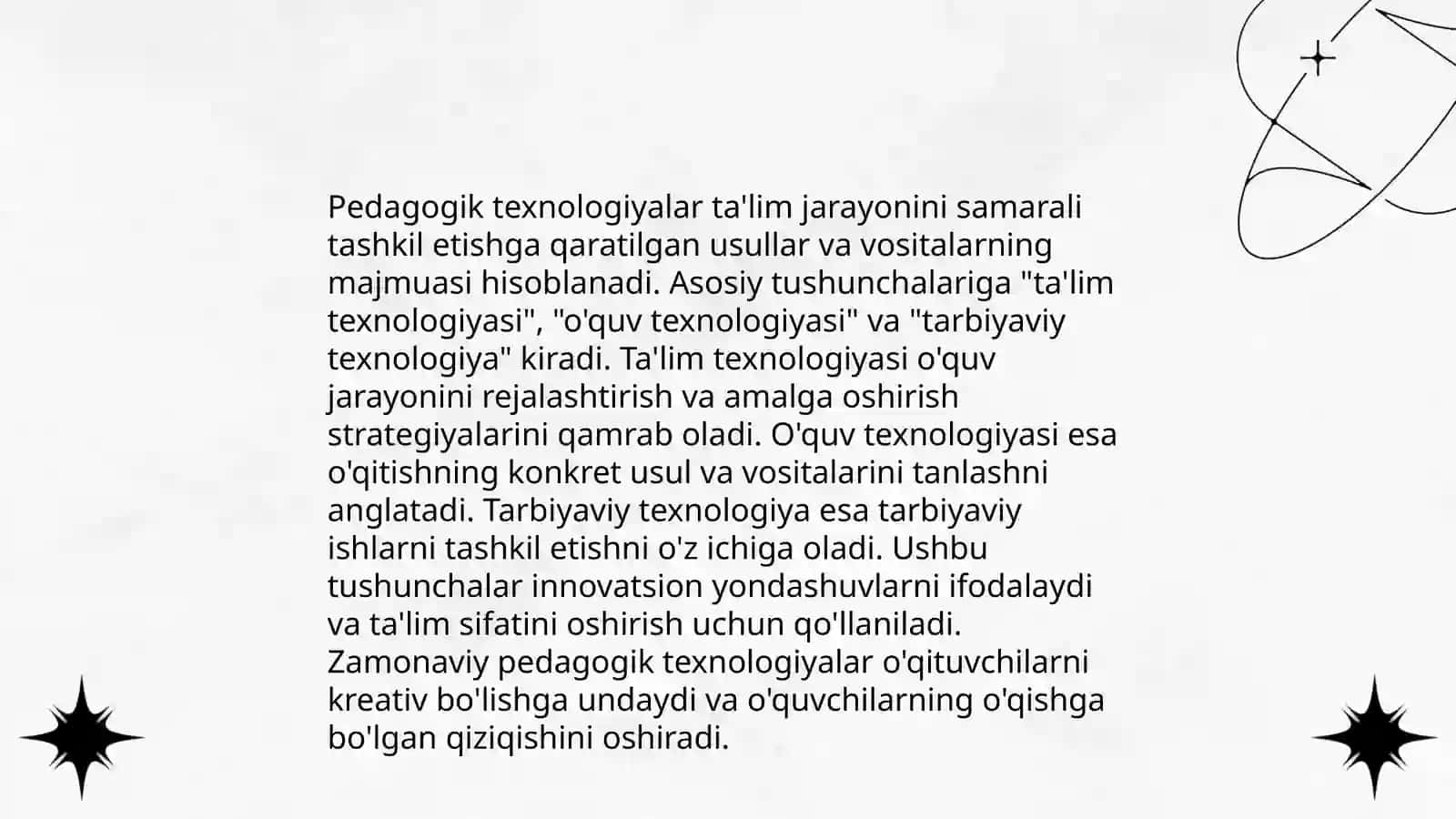 Pedagogik texnologiyaning kelib chiqish tarixi 4