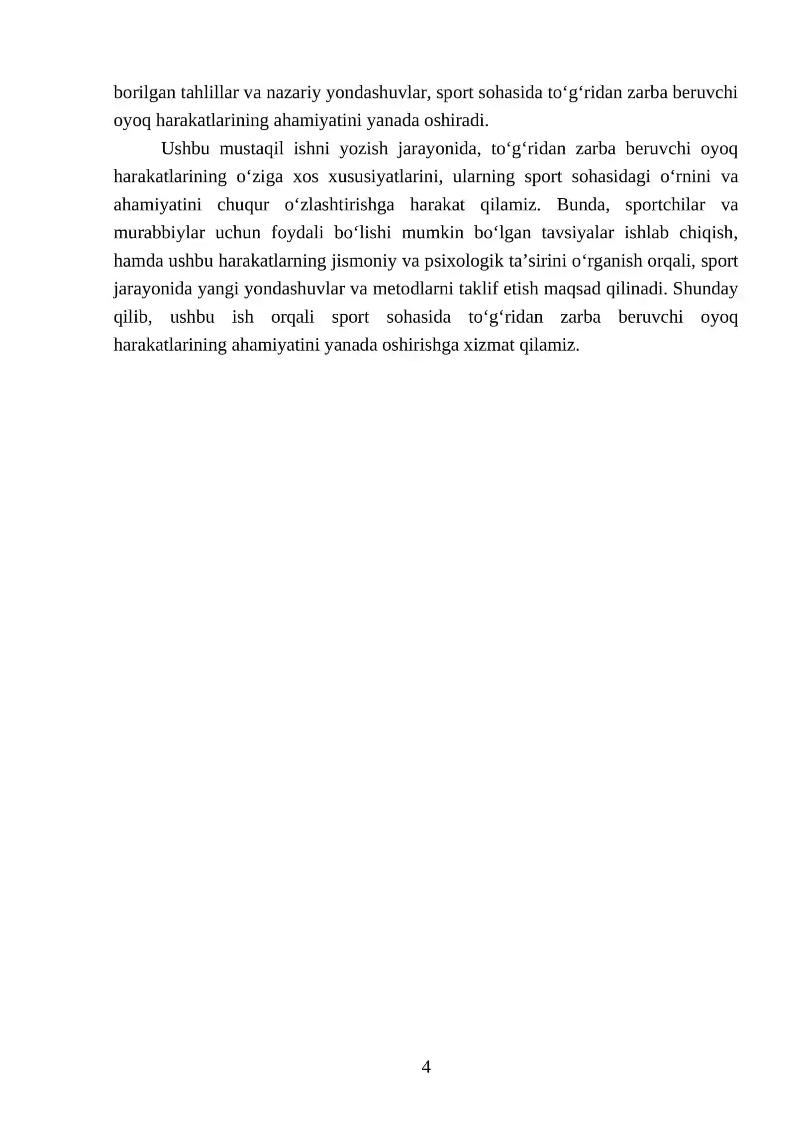 Toʻgʻridan zarba beruvchi oyoq harakatlari 4