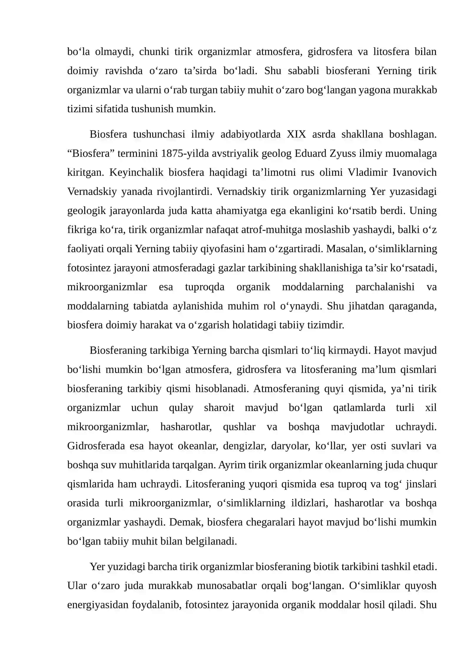 BIOSFERAGA TA’SIR ETUVCHI OMILLAR 4
