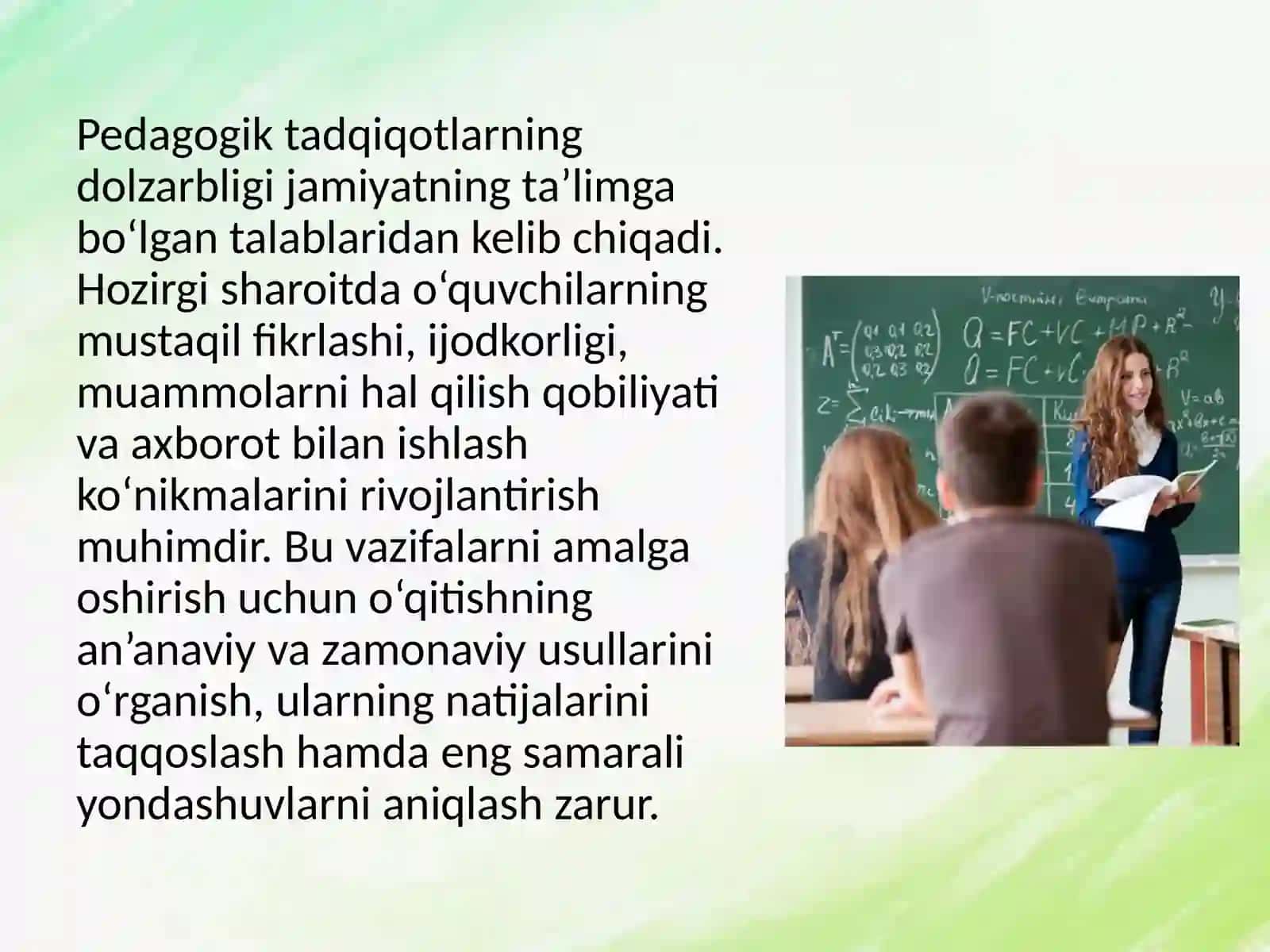 Pedagogik tadqiqotlarni tashkil etish va boshqarish 4