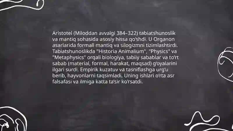 Antik dunyo olimlari 4