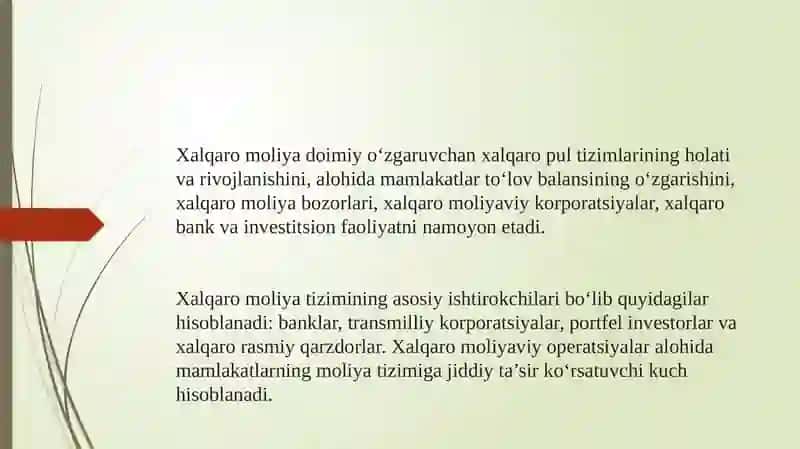 Xalqaro moliyaning iqtisodiy mohiyati, funksiya va rivojlanish omillari 4