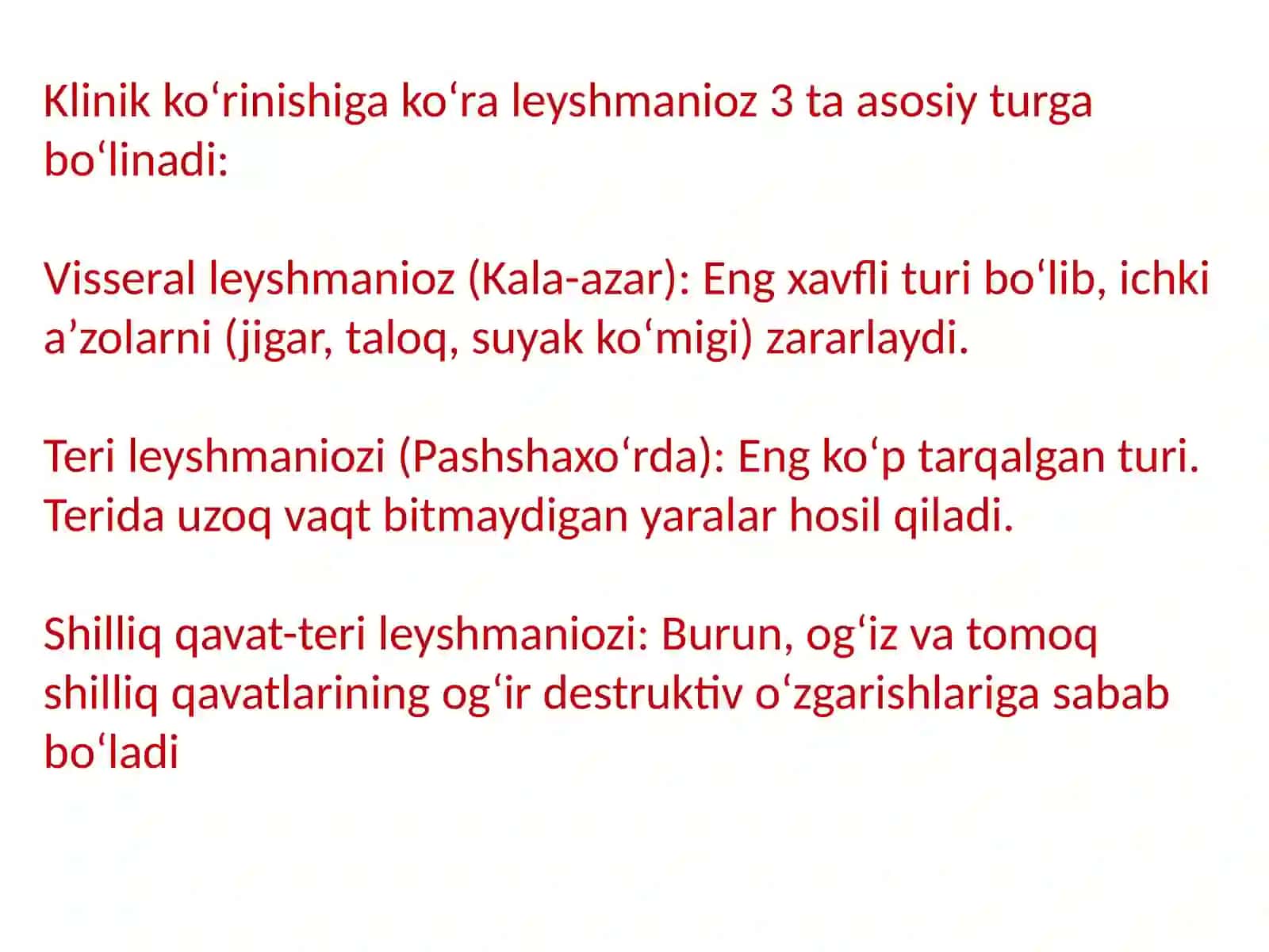 Leyshmanioz 4