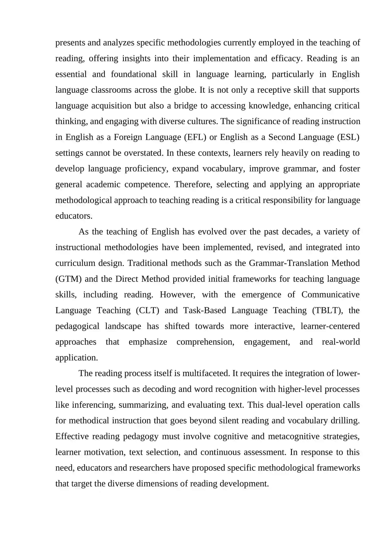 Course Paper on Teaching Writing in English Classes 4
