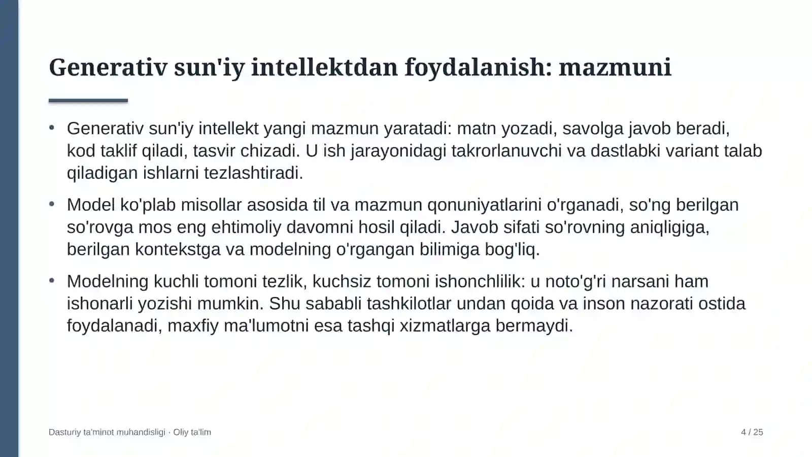 ehtiyot qismlar do'konlarida generativ sun'iy intellektdan foydalanish 8004 4