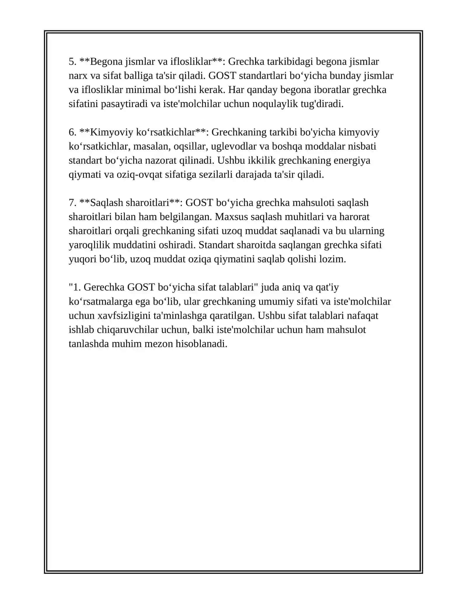 GERECHKA GOST STANDARTNI HAM QOSH 4