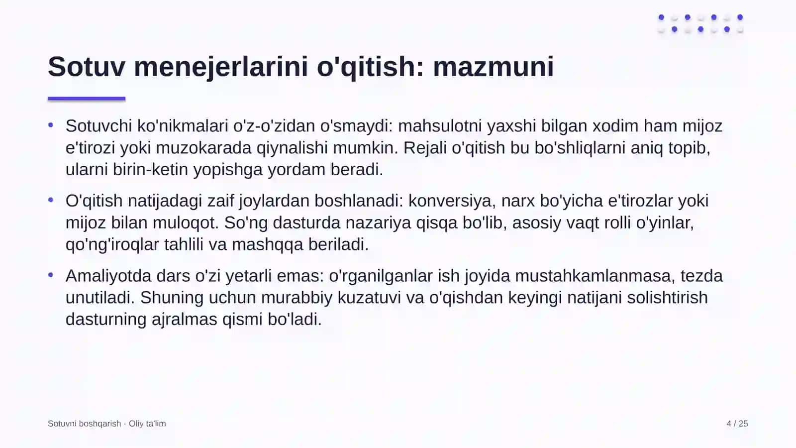 uy joy qurilishida sotuv menejerlarini o'qitish 3985 4