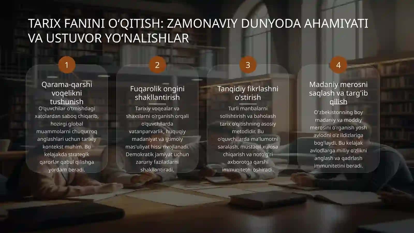 Tarix fanini o‘qitishda innovatsion yondashuv 4