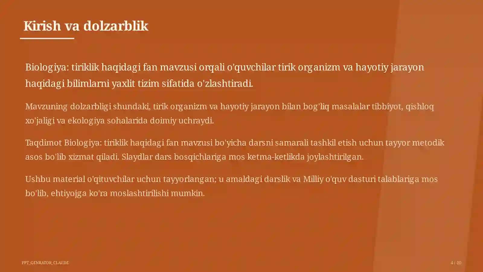 Biologiya: tiriklik haqidagi fan (5-sinf) 4