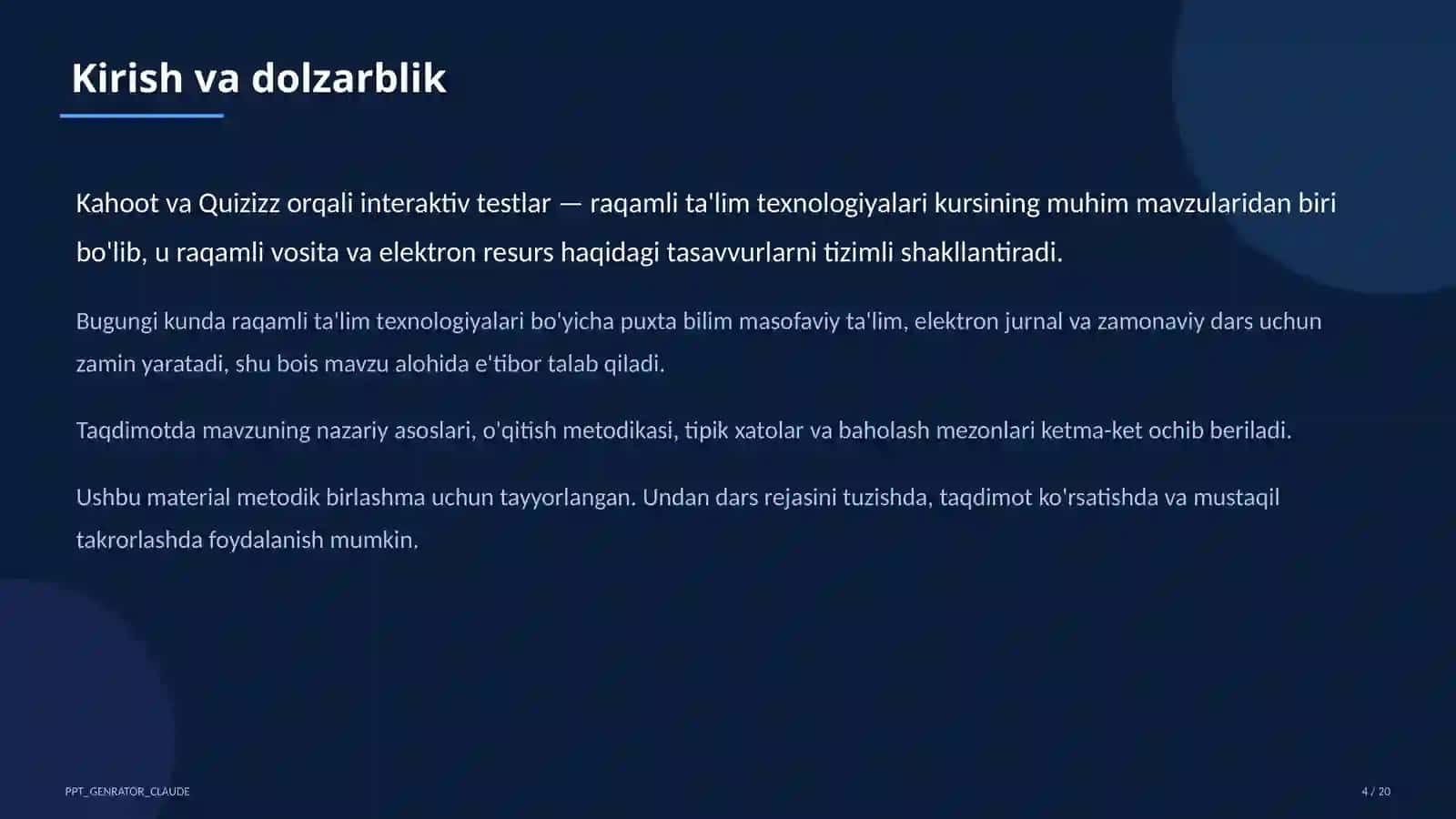 raqamli ta'lim texnologiyalari 4
