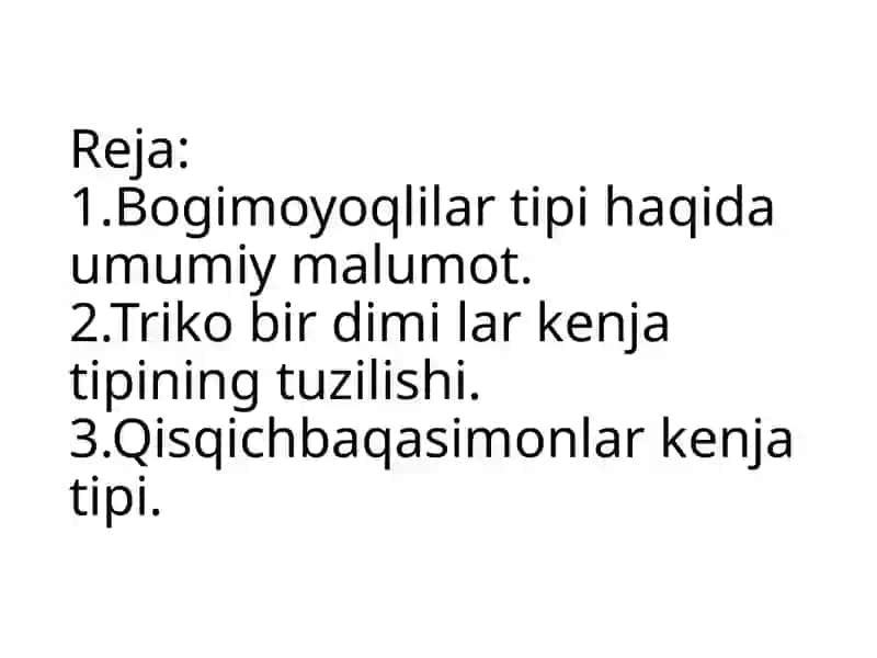 Bog'imoyoqli larlar (Artropoda) 4