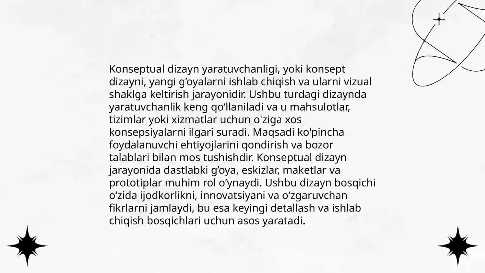 Dizayn jarayonini loyihalash 4