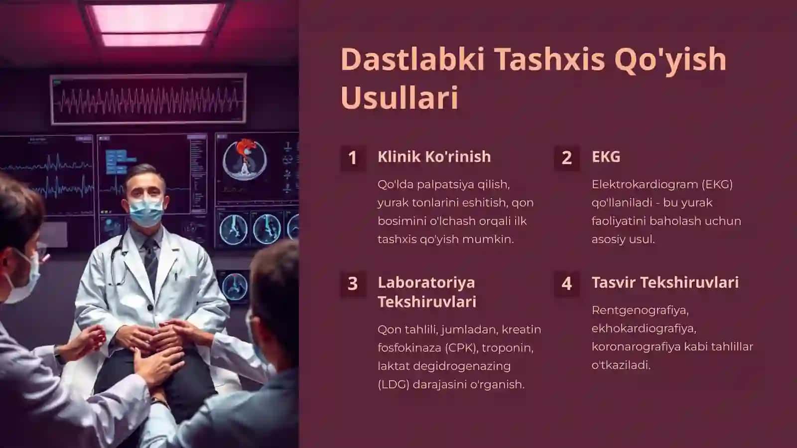 Miokard Infarkti: Xavf Omillari va Birinchi Yordam 4