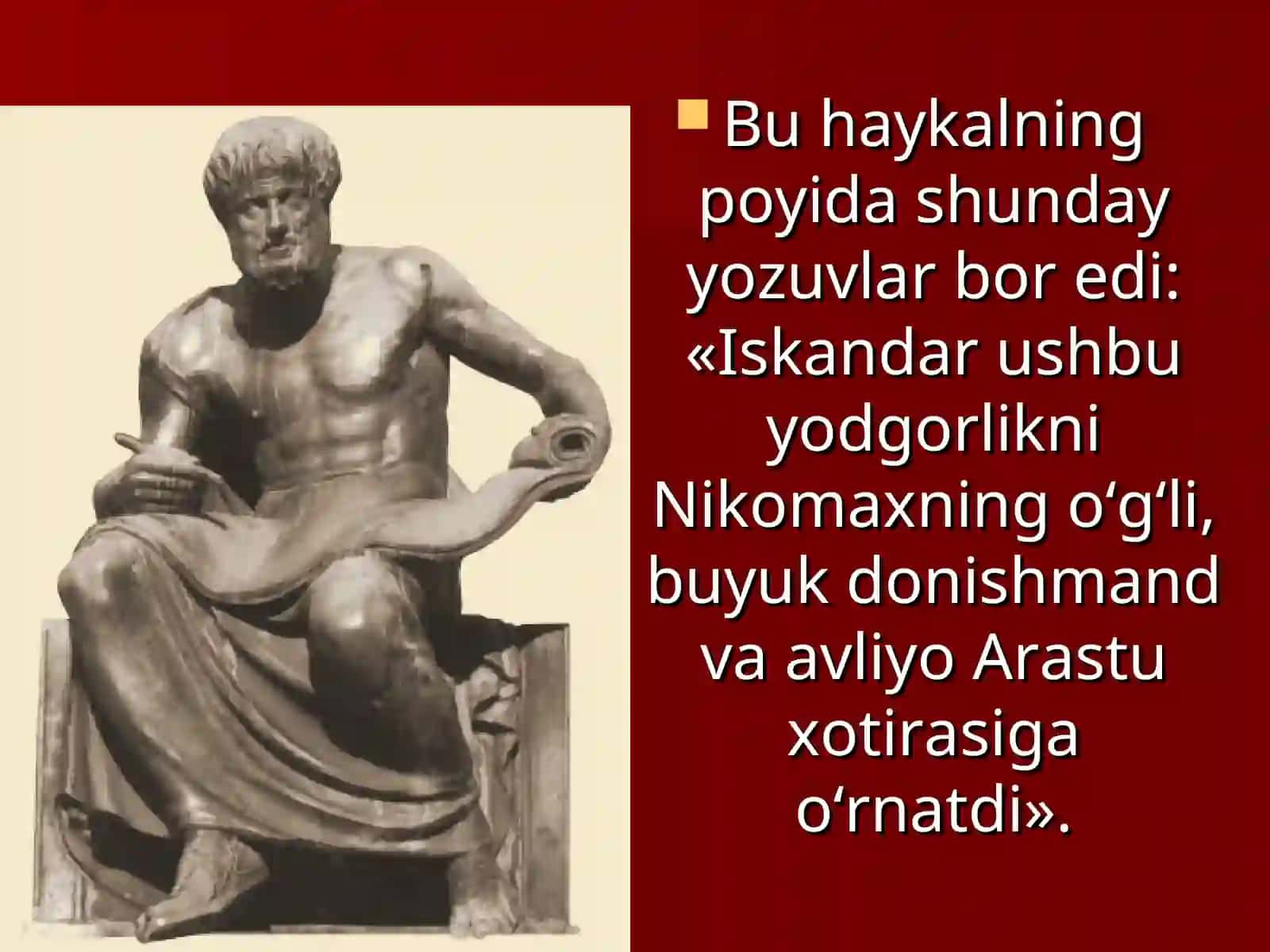 Arastu(Aristotel) 4