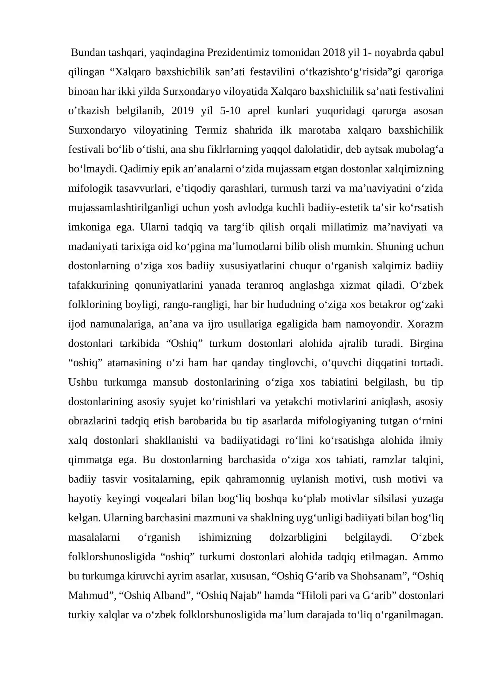 “Oshiqnoma” dostonlari tilida obrazli tasviriy vositalar lingvopoetikasi 4