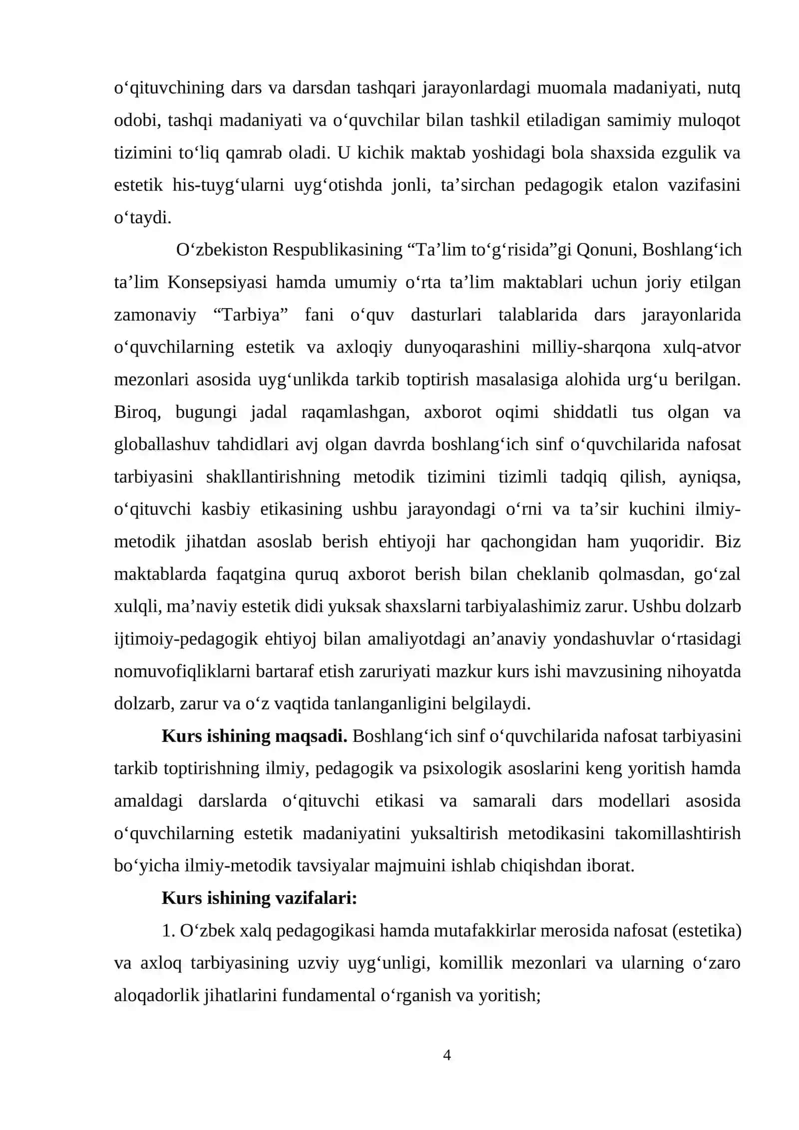 Kurs ishi 4