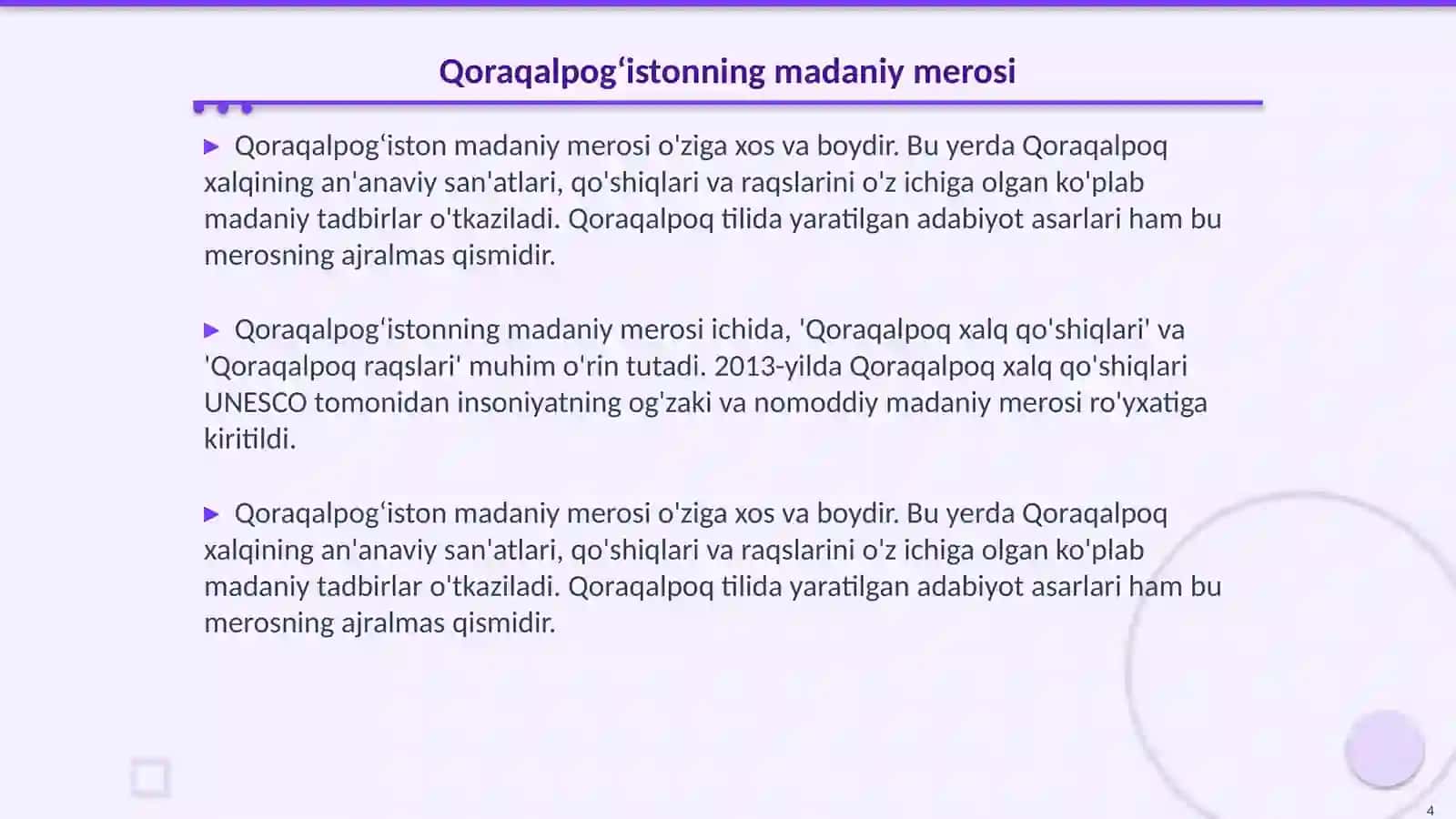 Qoraqalpogʻiston tarixi va rivojlanishi 4