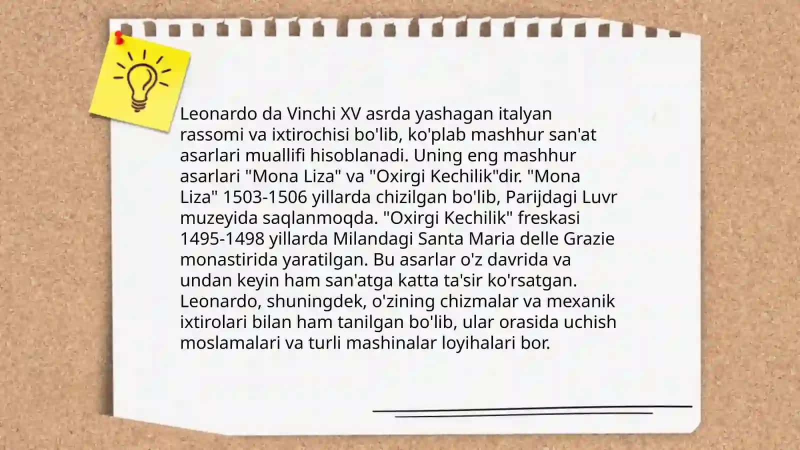 Leonardo Da Vinchi 4