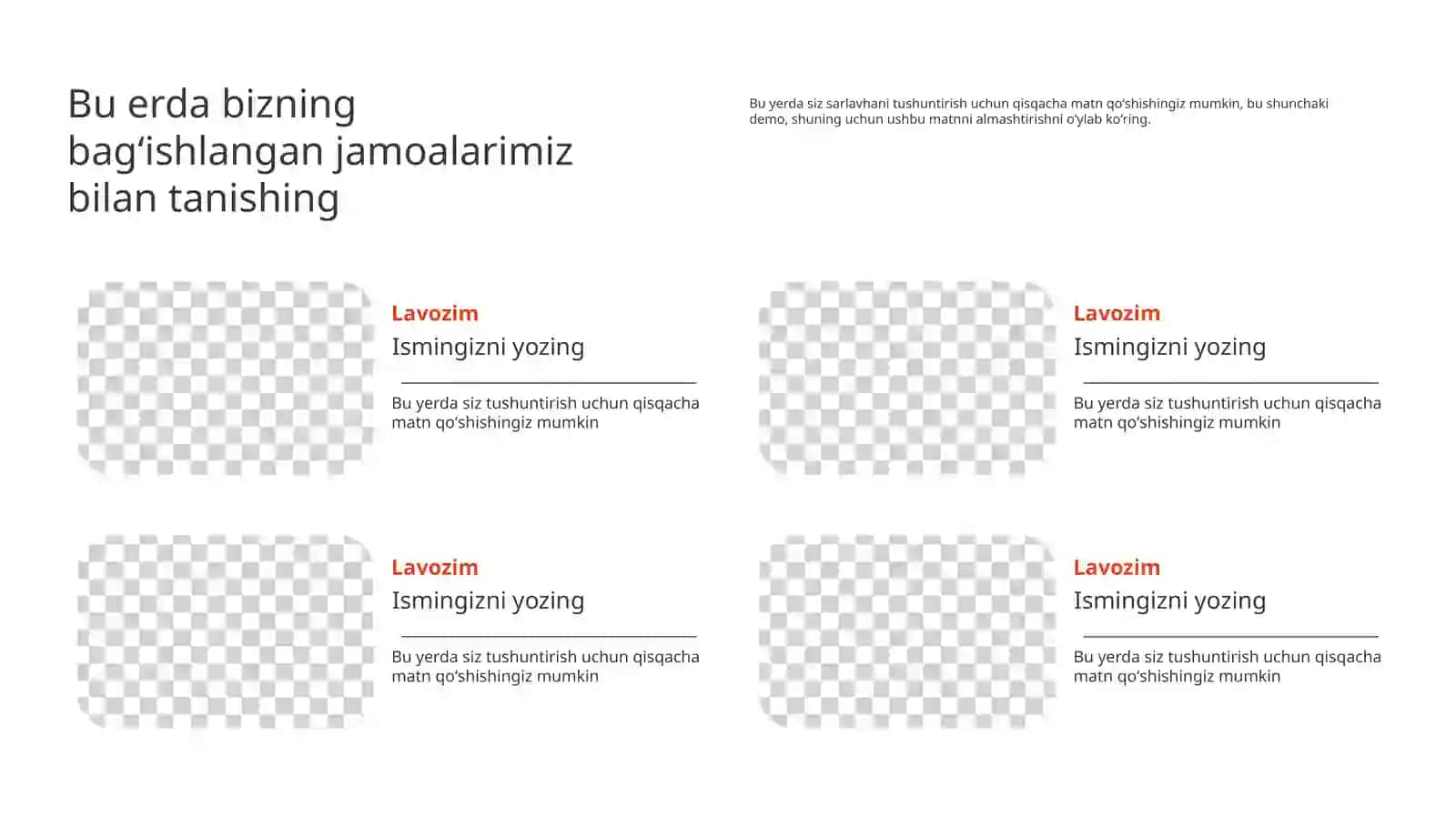 Zamonaviy Professional Jamoa Boshqaruvi va Kadrlar Salohiyati Taqdimoti (11 Slayd) 4