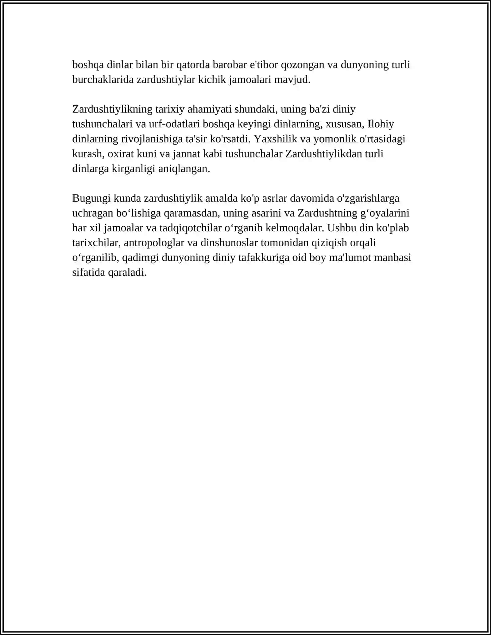 MAVZU MARKAZIY OSIYODA ZARDUSHTIYLIK DINI 4