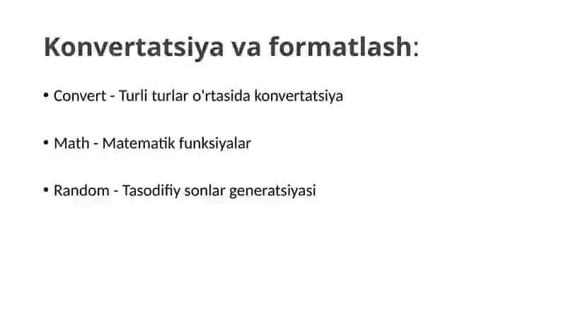 syste. nomlar fazosi elementlari. 4