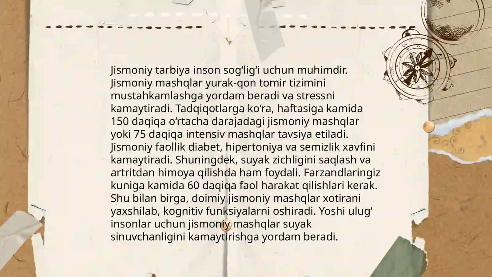 Jismoniy tarbiya gigiеnayasi fanining maqsadi hamda vazifalari 4