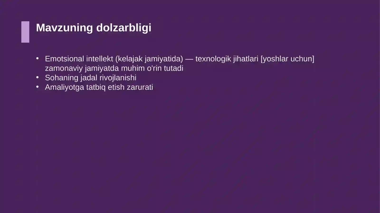 Emotsional intellekt (kelajak jamiyatida) — texnologik jihatlari [yoshlar uchun] 4