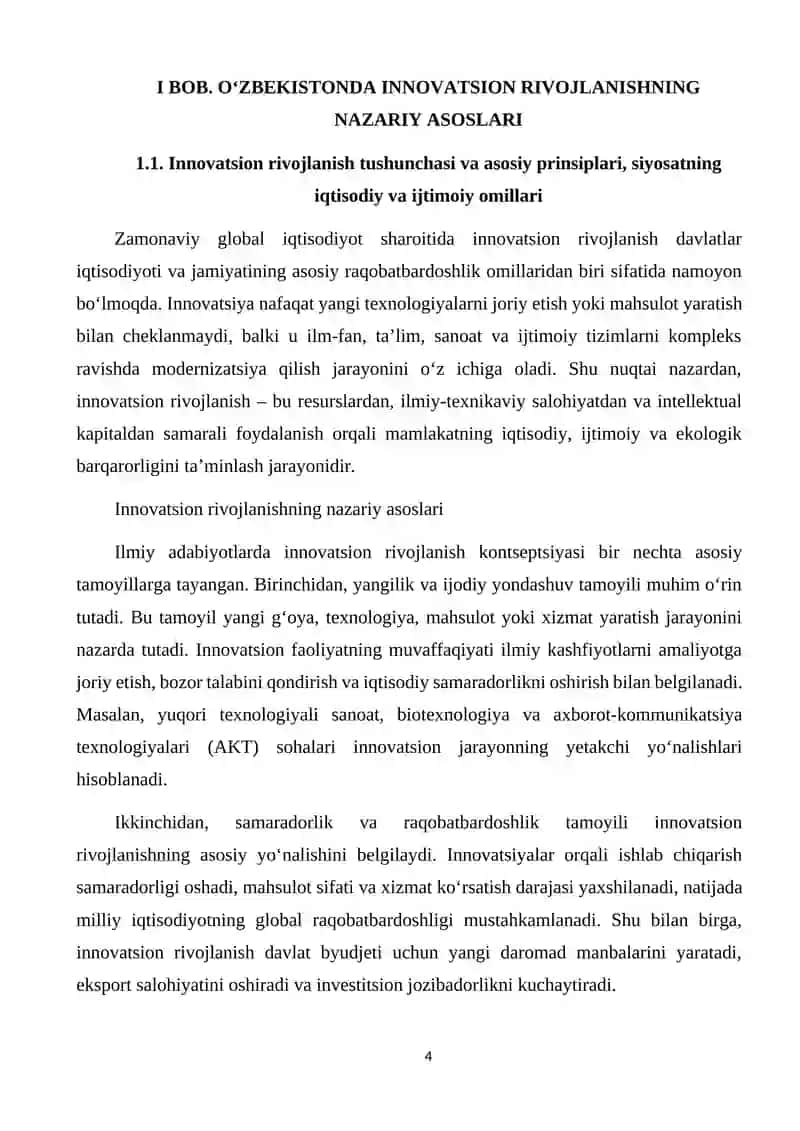 Innovatsion rivojlanish strategiyasi 4