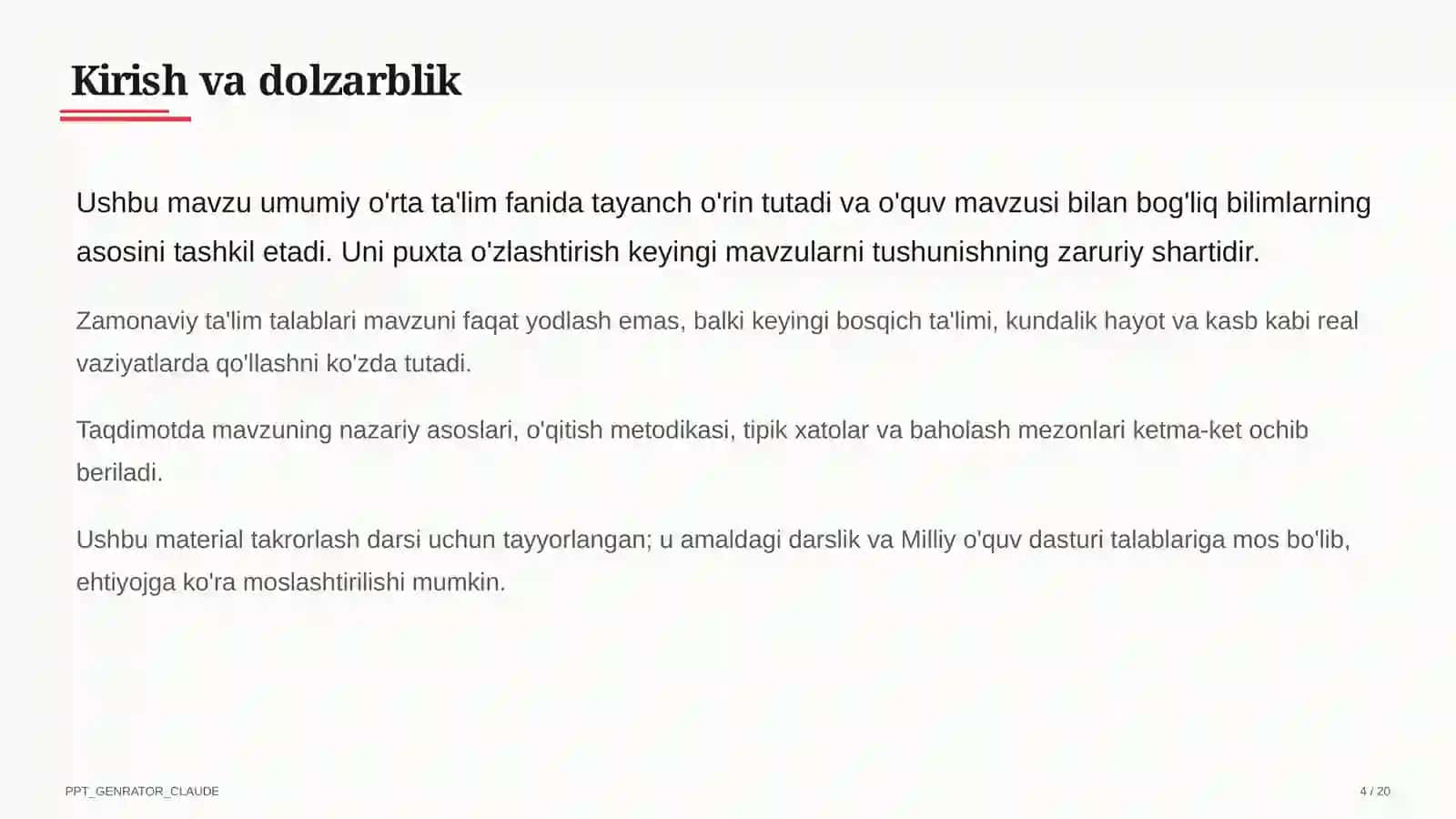 Ekologik ta'lim: iqlim o'zgarishi, suv tejash va chiqindilarni saralash 4