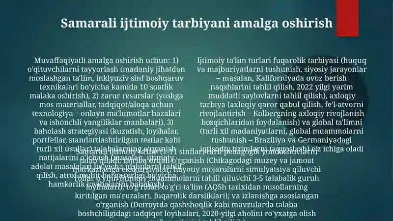 Ijtimoiy ta'lim 4