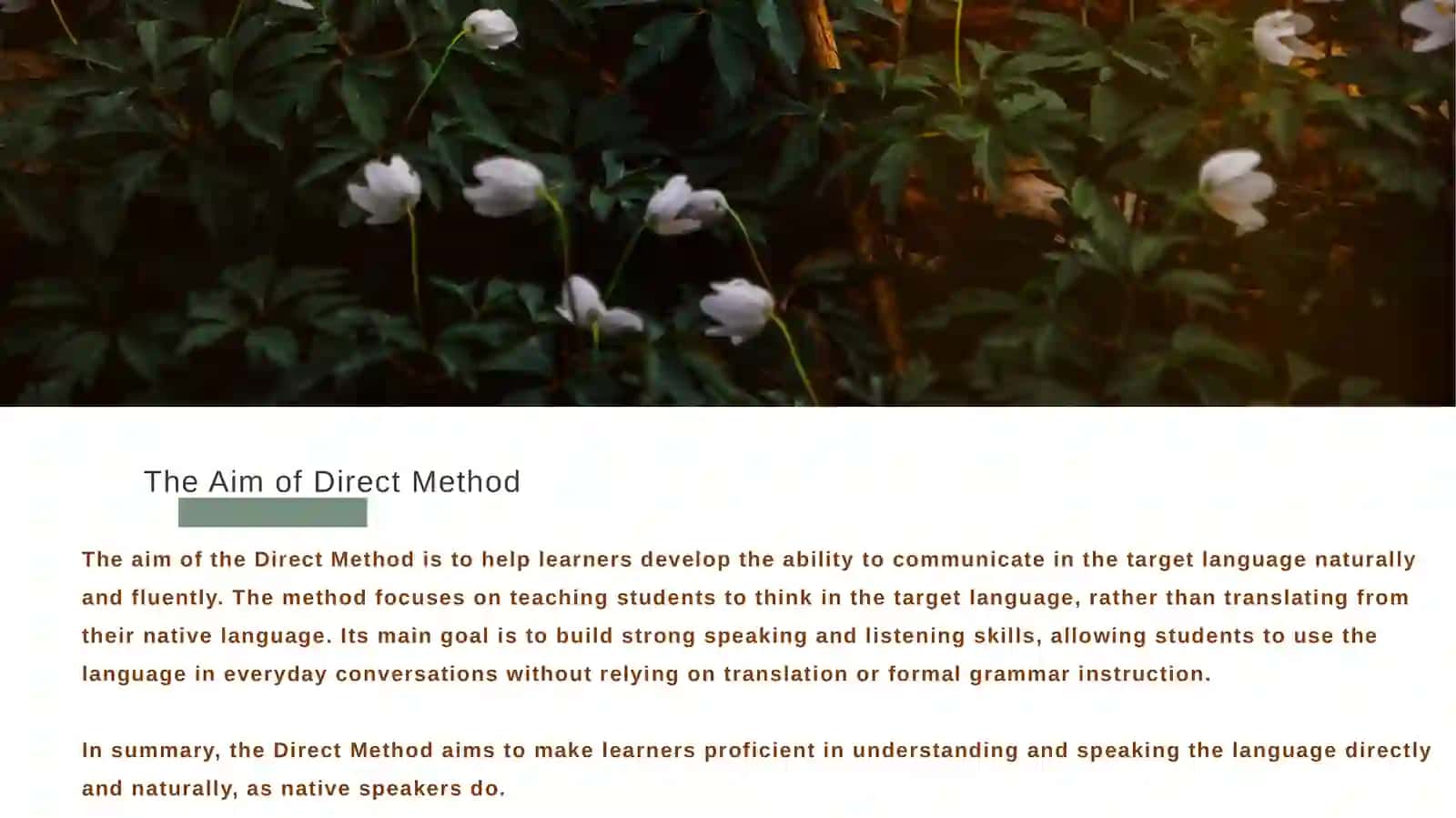 Direct Method 4