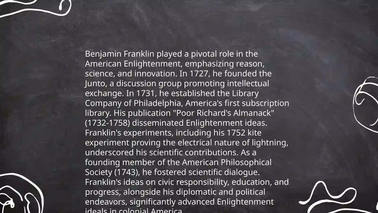 Benjamin Franklin 4