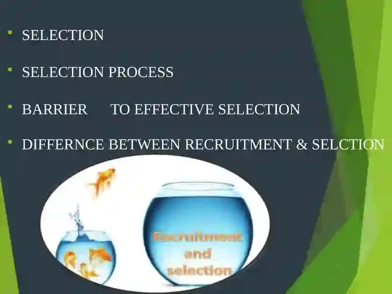 RECRUITMENT & SELECTION 4