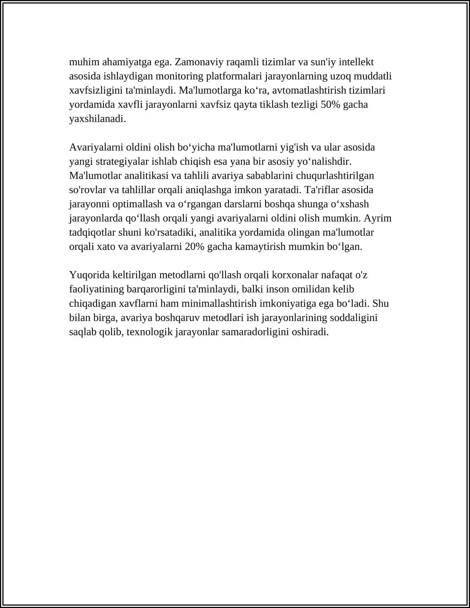 QIDIRUV VA AVARIYA ISHLARINI BOSHQARISH 4