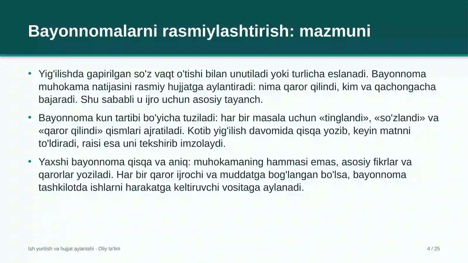 suv ta'minoti tarmoqlari qurilishida bayonnomalarni rasmiylashtirish 1162 4