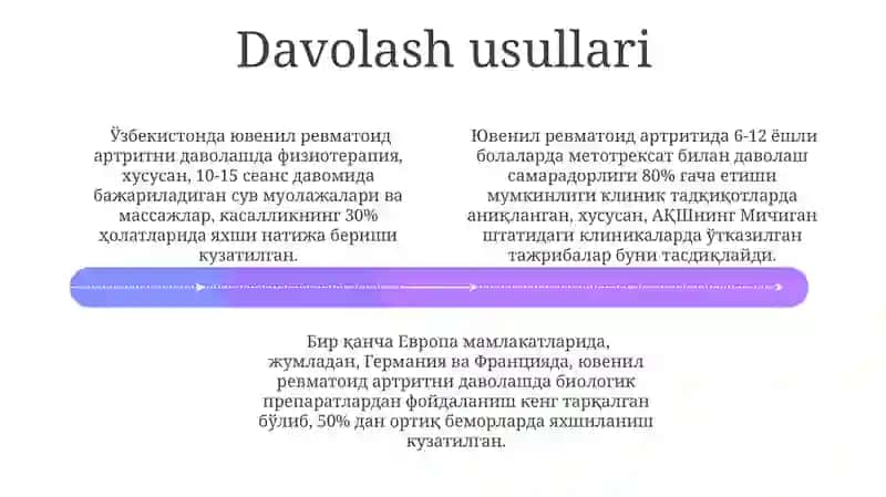 Bolalar Revmatoid Artriti: Umumiy Ma'lumot 4