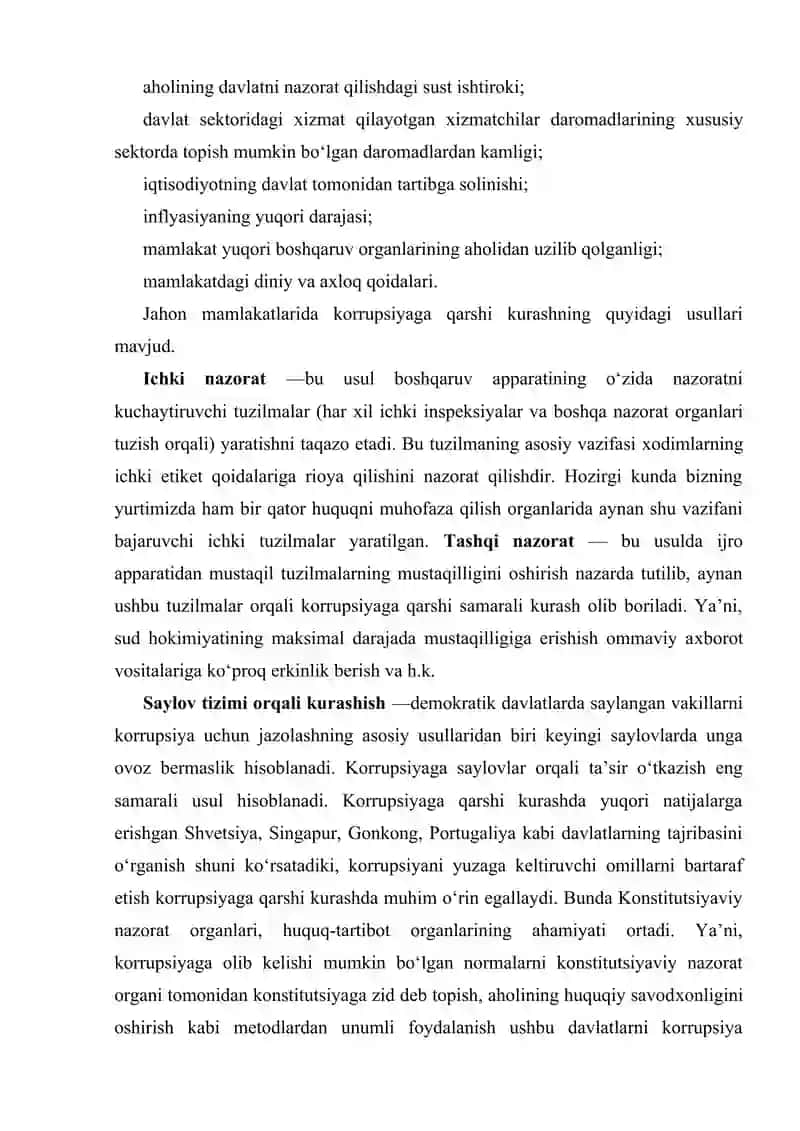 Korrupsiyaga qarshi kurashning huquqiy asoslari 4
