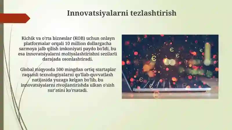 Raqamli iqtisodiyotning afzalliklari 4