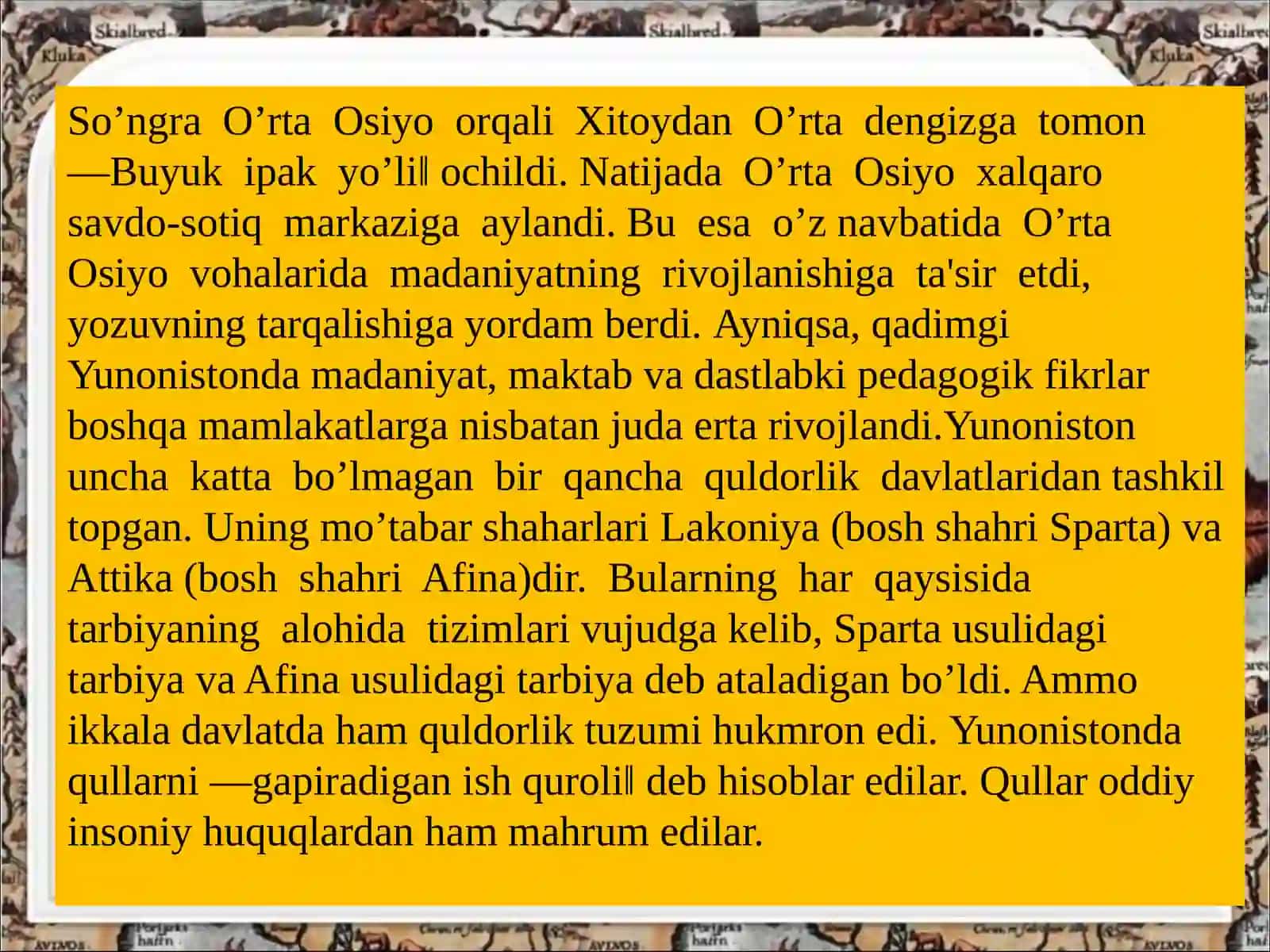 FARG’ONA DAVLAT UNIVERSITETI CHHT YO’NALISHI 263-GURUH TALABASI QUVATOV FARRUHNING 4