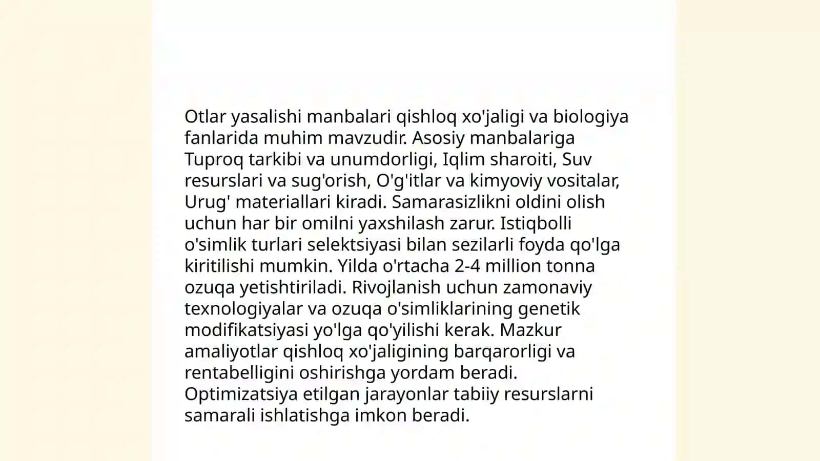 Otlar yasalishi turlari 4